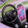 Miniatyrbild 5 av 11: Monster High Ghoul Mobile Toy Car with Pet