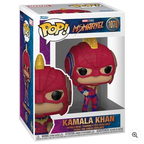 Funko Pop! Marvel Ms Marvel Kamala Khan No 1078