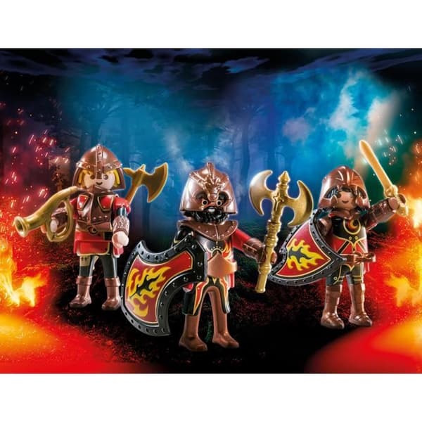 PLAYMOBIL - 70672 - 3 Burnham Raiders fighters