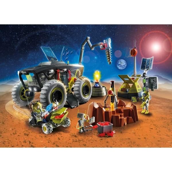 PLAYMOBIL - 70888 - Rymd - Rymdmobil enhet med astronauter och skyttel