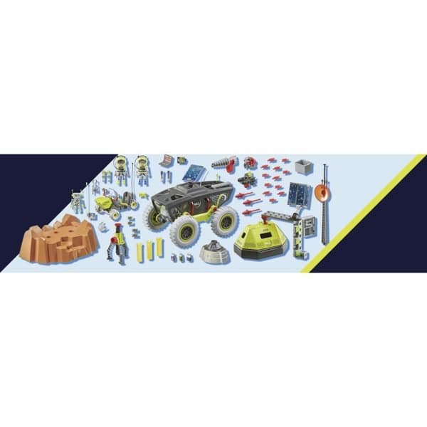 PLAYMOBIL - 70888 - Rymd - Rymdmobil enhet med astronauter och skyttel