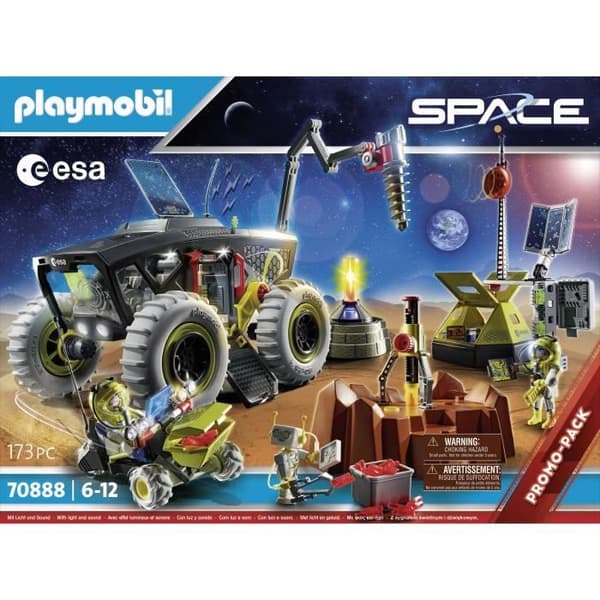 PLAYMOBIL - 70888 - Rymd - Rymdmobil enhet med astronauter och skyttel