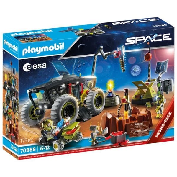 PLAYMOBIL - 70888 - Rymd - Rymdmobil enhet med astronauter och skyttel