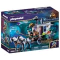 Miniatyrbild 1 av 6: PLAYMOBIL - 70903 - Novelmore - Köpman och vagn med hemligt gömställe och dold kanon på taket