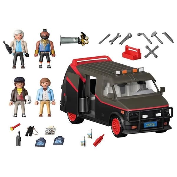 PLAYMOBIL 70750 The All-Risks Agency Van, Klassiska bilar, Vuxen, Samlarbil
