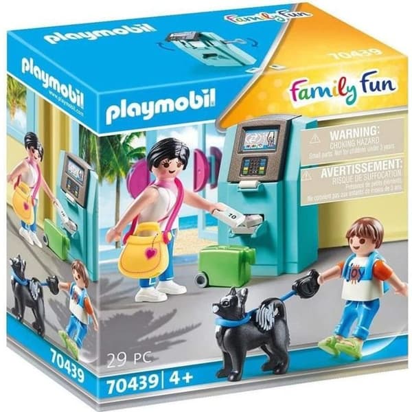 PLAYMOBIL - 70439 - Semesterfirare och varuautomat - Family Fun - PLAYMO Beach Hotel - 29 stycken