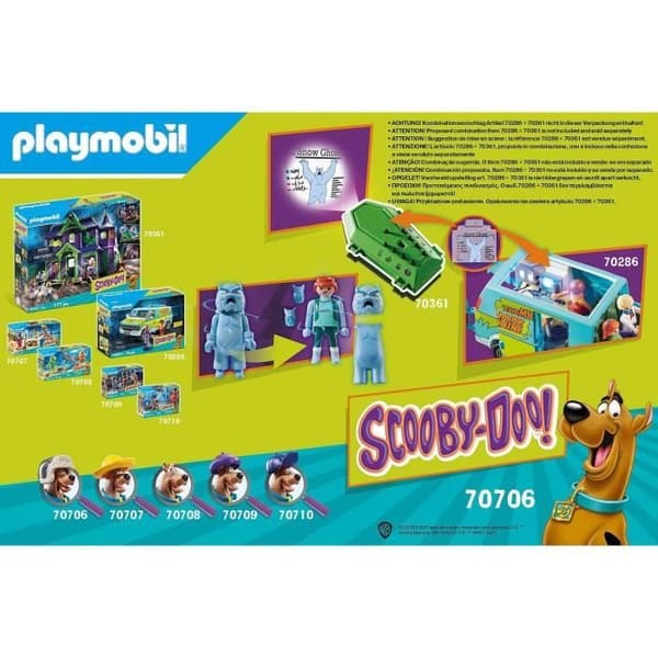 PLAYMOBIL - 70706 - SCOOBY-DOO! Snöspektrum