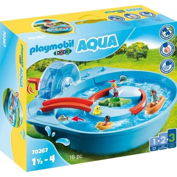 PLAYMOBIL 1.2.3 - 70267 - Vattenland - Blandat - Barn - Blandat material - Flerfärgad - Från 18 månader