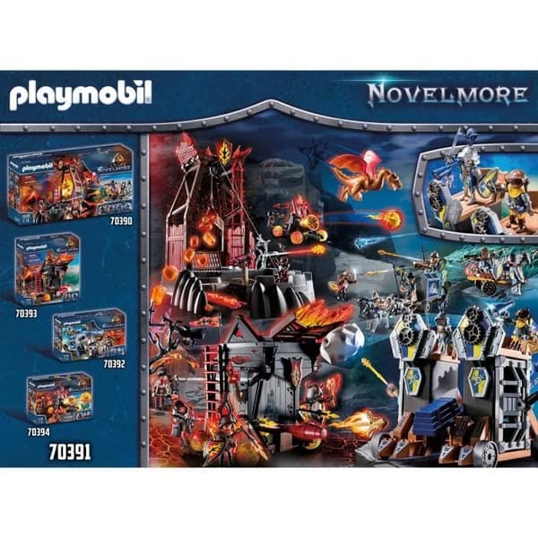 PLAYMOBIL 70391 Novelmore Knights Mobile Attack Tower Novelmore
