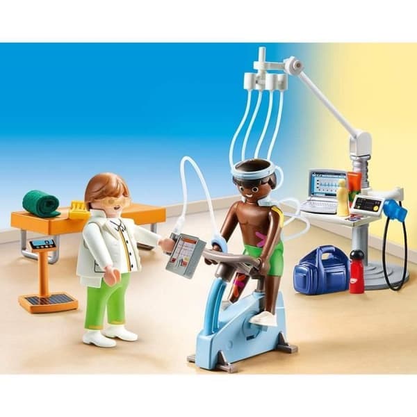 PLAYMOBIL - 70195 - City Life L'Hôpital - Fysioterapeutens kontor