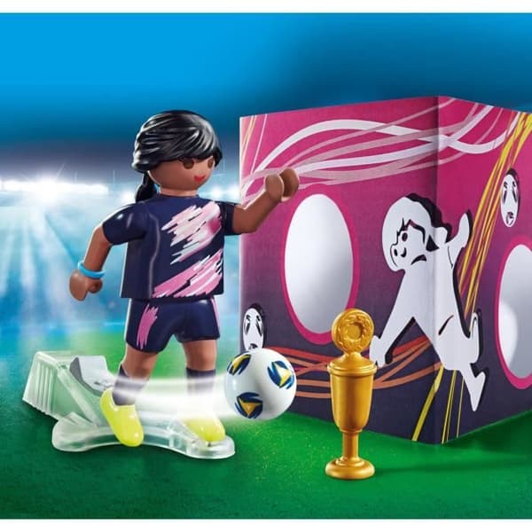 PLAYMOBIL - 70875 - Fotbollsspelare - Special Plus-karaktär med tillbehör