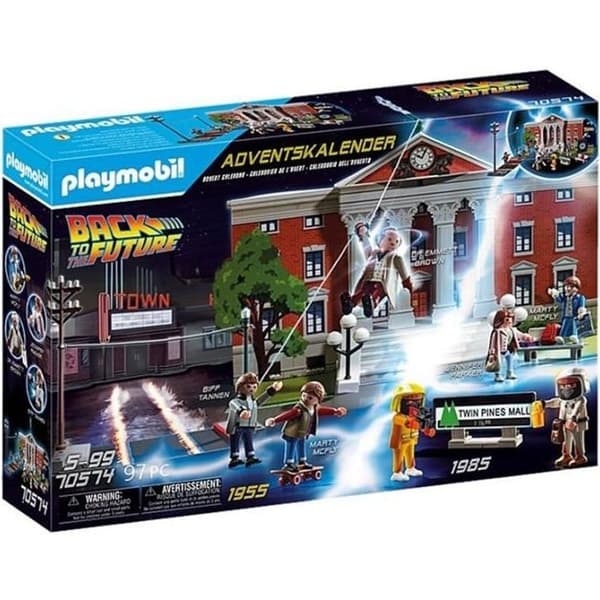 PLAYMOBIL - 70574 - Adventskalender "Tillbaka till framtiden"