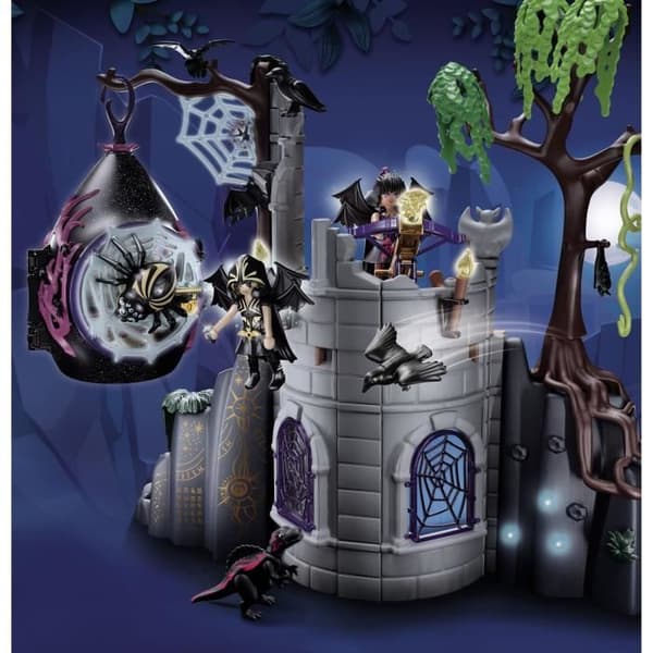 PLAYMOBIL - 70807 - AYUMA - Ruin of the Bat Fairies - Med 2 karaktärer, 2 djur och många tillbehör