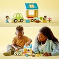 Miniatyrbild 6 av 6: LEGO DUPLO My Town 10986 Familjehem på hjul - Pedagogisk leksak med bil och klossar