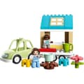 Miniatyrbild 2 av 6: LEGO DUPLO My Town 10986 Familjehem på hjul - Pedagogisk leksak med bil och klossar