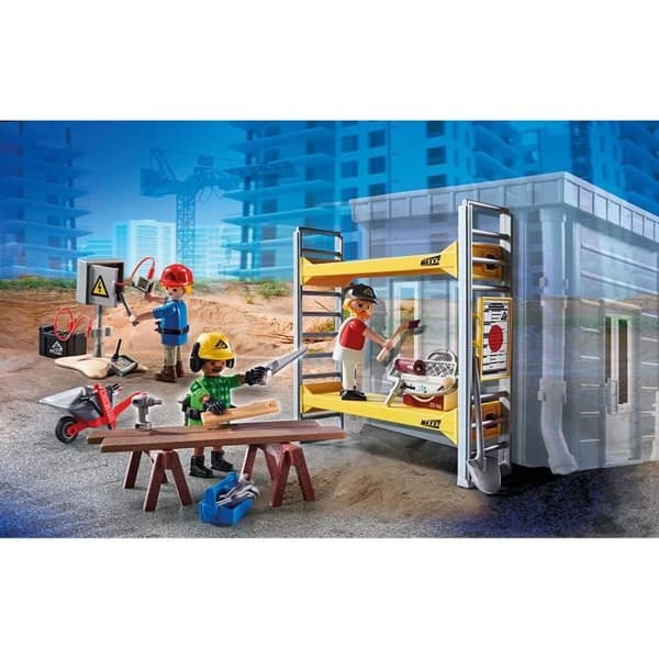 PLAYMOBIL - 70446 - City Action Construction - Arbetare med byggnadsställningar