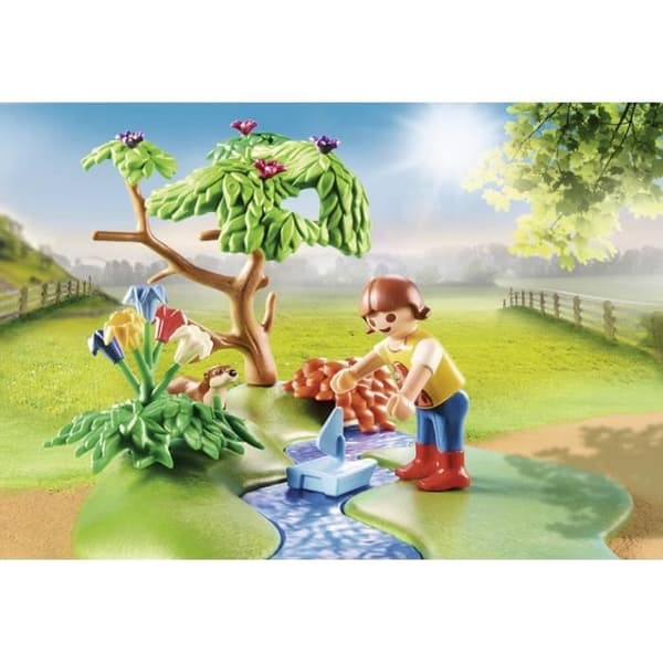 PLAYMOBIL - 70512 - Äventyrsponnyridning med karaktärer och djur