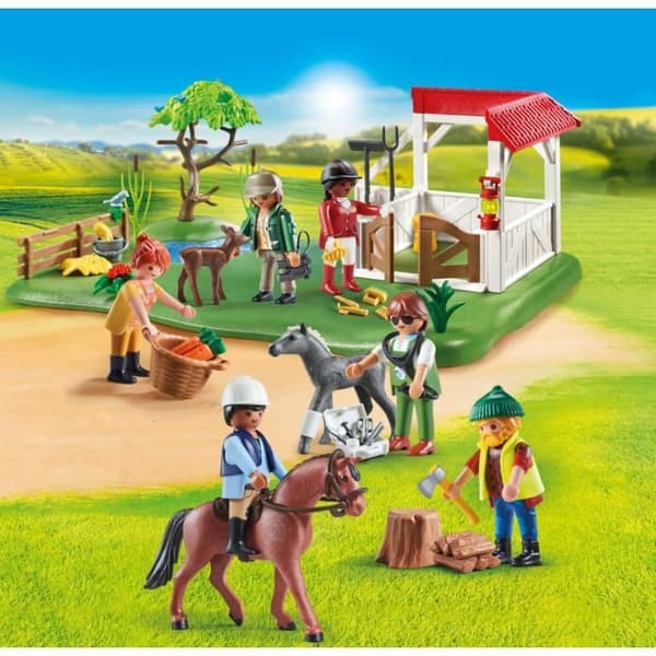PLAYMOBIL - 70978 - Mina figurer: Horse Ranch - Figurer - Kombinera dina djur- och naturkaraktärer