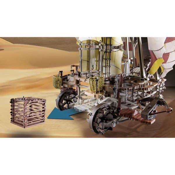 PLAYMOBIL - Sal'ahari Sands - Sand Ship - Novelmore - Äventyrsskelett - 233 bitar