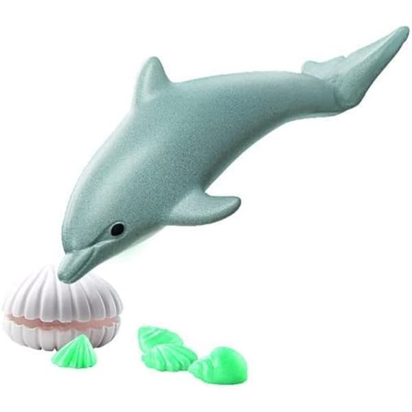 Byggspel - Playmobil - BABY DOLPHIN WILTOPIA - 7 stycken - Upptäck Wiltopia-djuren