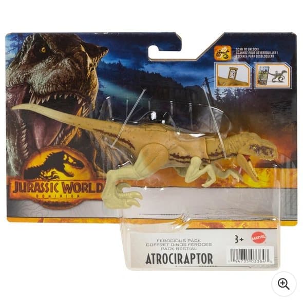 Jurassic World Ferocious Pack Atrociraptor Dinosaur
