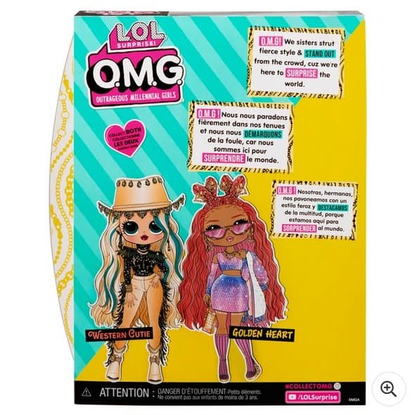 L.O.L. Surprise! O.M.G. Core Series 7 - Golden Heart Doll