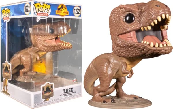 Funko Pop! Movies T.Rex Jurassic World Dominion 10" Inch No. 1222