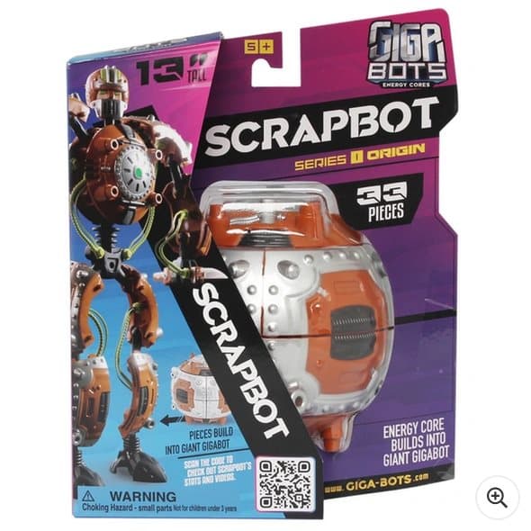 Gigabots Energy Core - Scrapbot Robot