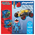 Miniatyrbild 2 av 3: Playmobil - Pilot och fyrhjuling - Hastighet och spänning - Barn - Flerfärgad - Blandade material
