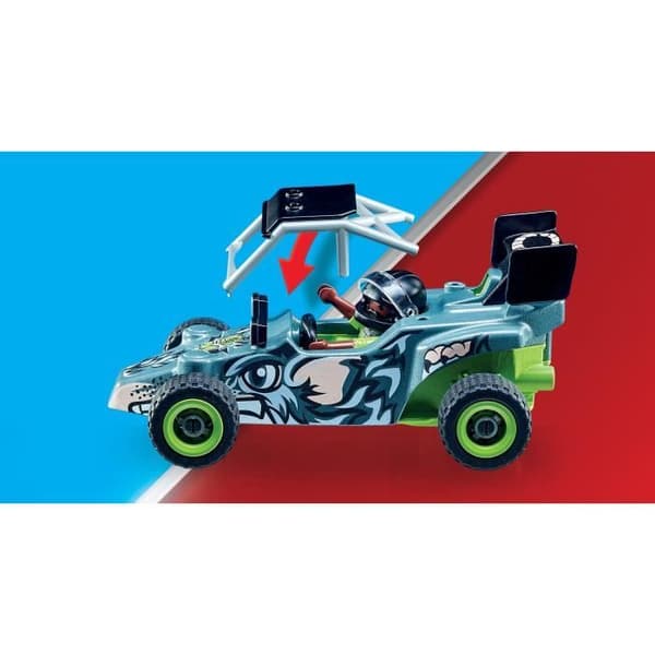 PLAYMOBIL 71044 Promo Pack Stuntshow Stuntman och Buggy