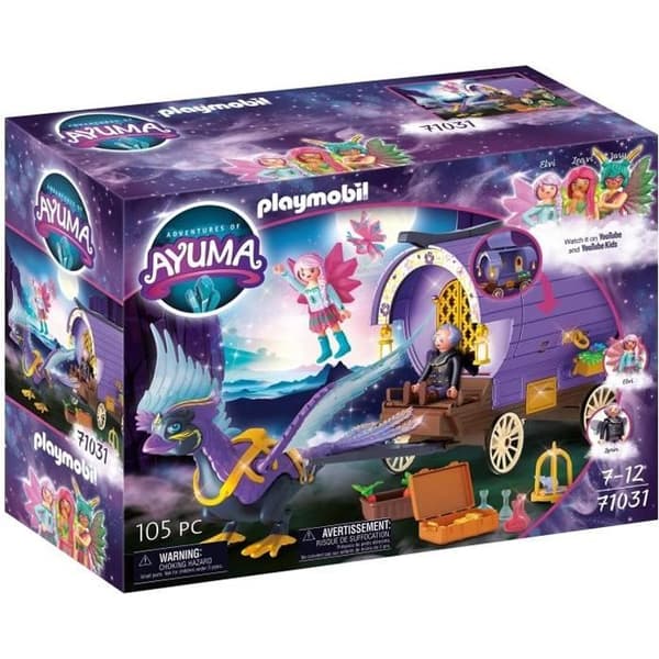 Vagn med älva och fenix - PLAYMOBIL - 71031 - Ayuma