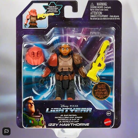 Disney Pixar Lightyear Jr. Zap Patrol Izzy Hawthorne 5" Action Figure
