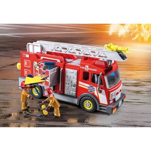 PLAYMOBIL 71233 City Action Brandbil med stor stege