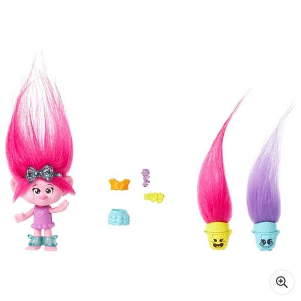 Trolls 3 Band Together Hair Pops Poppy Small 10cm Doll