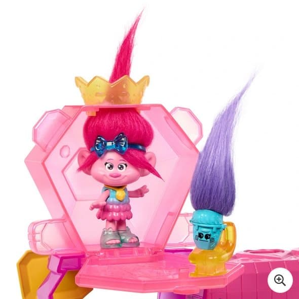 Trolls 3 Band Together Mount Rageous Playset with Queen Poppy Doll