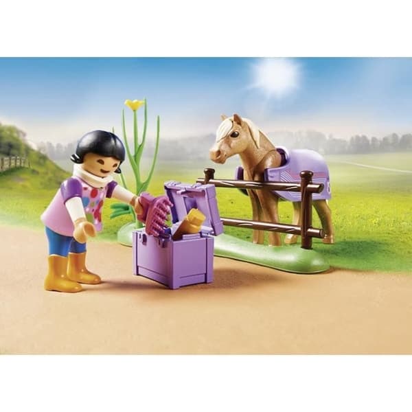 PLAYMOBIL 70514 Ryttare och islandsponny