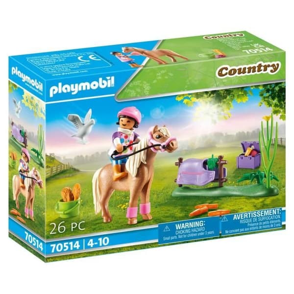 PLAYMOBIL 70514 Ryttare och islandsponny