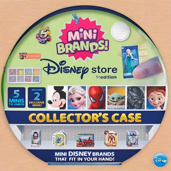 5 Surprise Mini Disney Brands Series 1 Collector's Case by ZURU