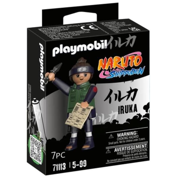 PLAYMOBIL - 71113 - Iruka - Naruto Shippuden - 8 stycken - Ninja academy lärare