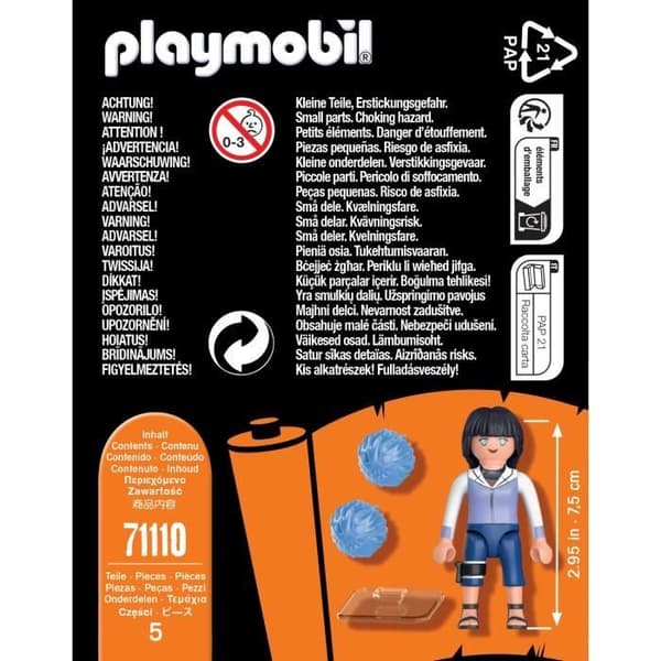 PLAYMOBIL - Naruto Shippuden - Hinata - Ninja figur med tillbehör