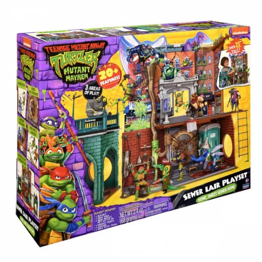 Turtles Mutant Mayhem Sewer Lair