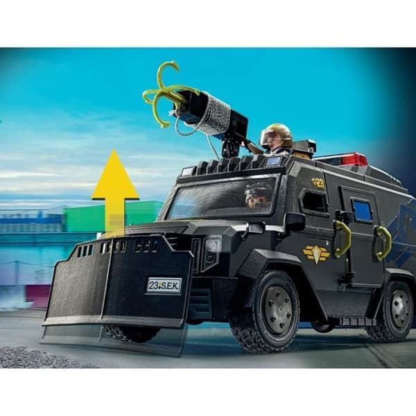 PLAYMOBIL 71144 Insatsfordon för specialstyrkor, poliser, City Action, Elitenhet, 73 stycken, 5 år och uppåt