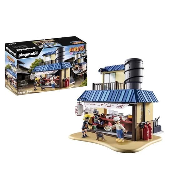 PLAYMOBIL - 70668 - Ichiraku Ramen Restaurant - Naruto - 105 stycken
