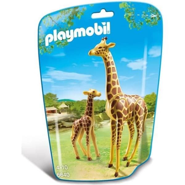 PLAYMOBIL - City Life The Zoo - Giraff och giraff - Blandat - Från 4 år