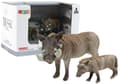 Pikkukuva 1 / 3: Set of 2 Figures African warthog with young  Animals of the World Series