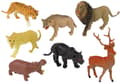 Miniatyrbild 3 av 6: Large Figure Set Wild Animals Safari  + Accessories  34 Elements