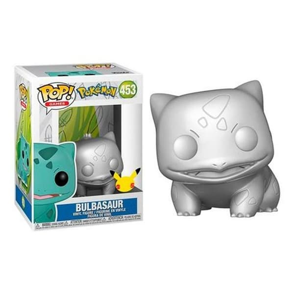 Dukke Funko Pop! Bulbasur Nº453 metal Sølvfarvet