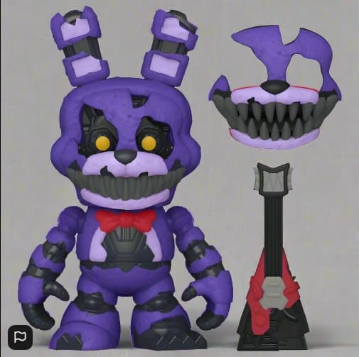 Funko Snaps! Five Nights At Freddy's Nightmare Bonnie Action Figure