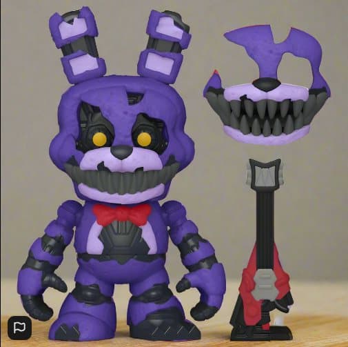 Funko Snaps! Five Nights At Freddy's Nightmare Bonnie Action Figure