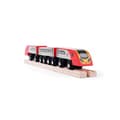 Miniatyrbild 2 av 2: Trätåg Pendolino Virgin BigJigs Leksaker - Garage - Station - Flygplats - Hamn - Hus - Byggnad